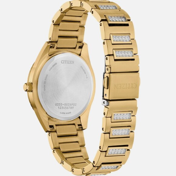 NEW Citizen Diamond Two Tone 34mm Gold Watch